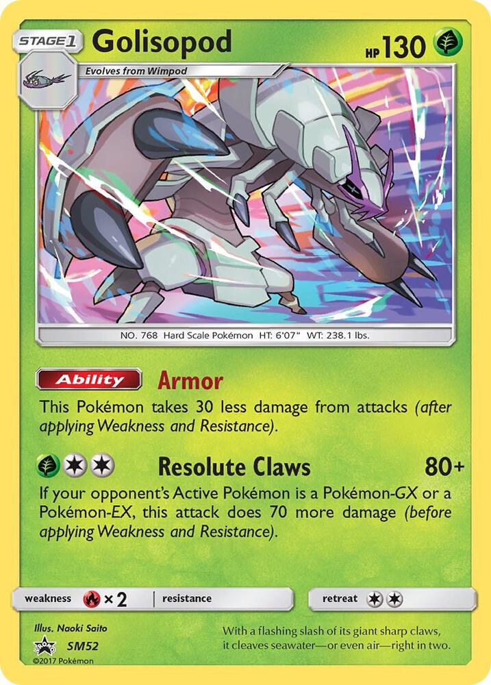 Golisopod SM52 (SM Promos)  - Holofoil | Good Games Adelaide SA