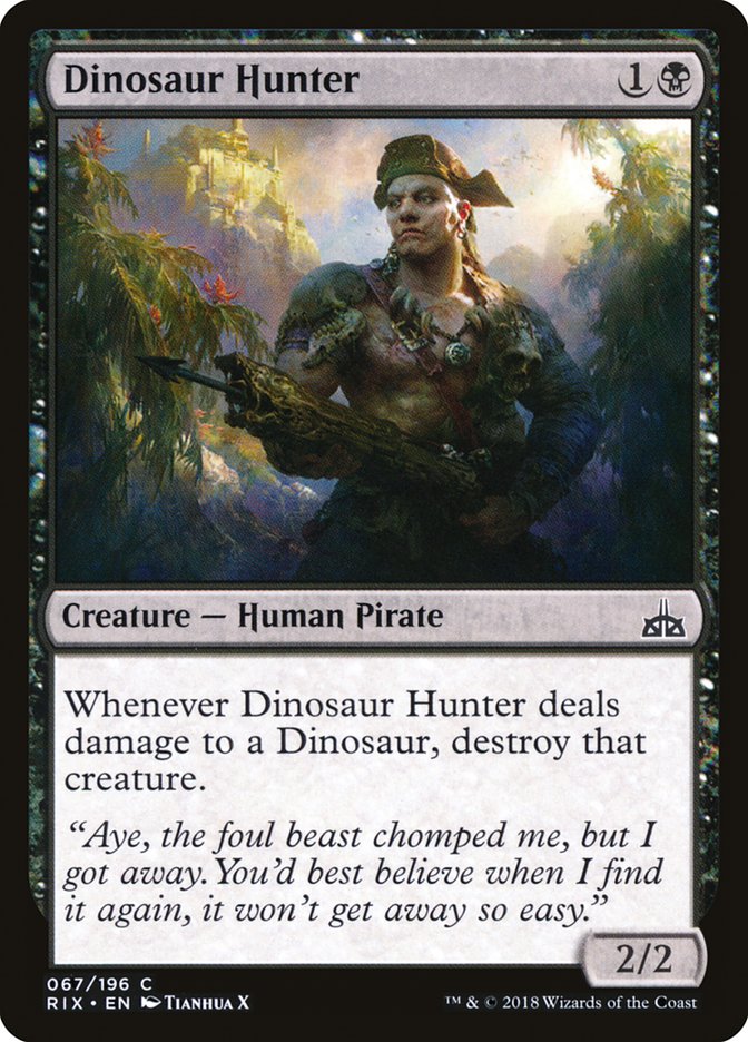 Dinosaur Hunter 67 (Rivals of Ixalan)  | Good Games Adelaide SA