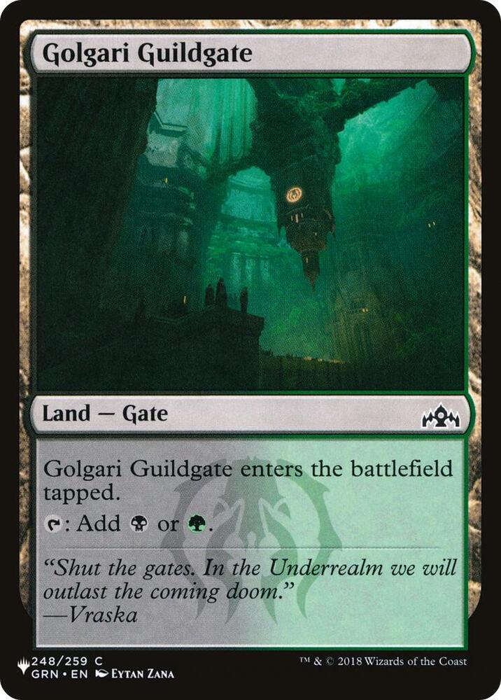 Golgari Guildgate 248/259 (The List Reprints)  | Good Games Adelaide SA