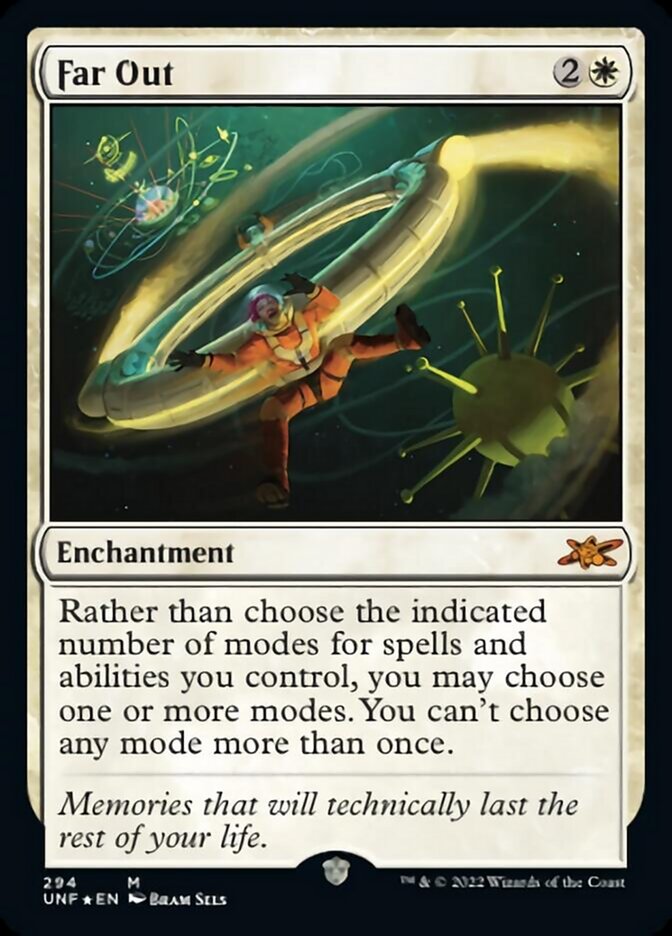 Far Out (Galaxy Foil) [Unfinity] | Good Games Adelaide SA