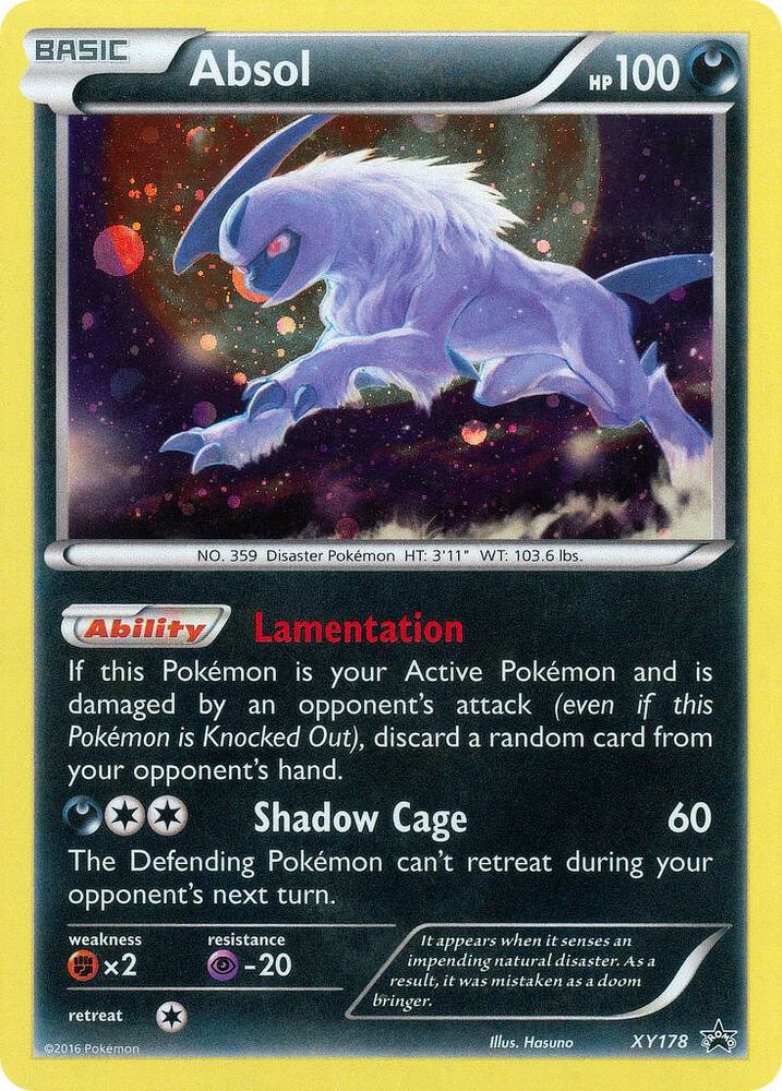 Absol XY178 (XY Promos)  - Holofoil | Good Games Adelaide SA