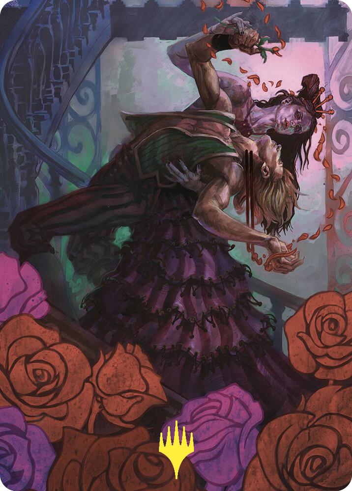 Exsanguinate Art Card 2 Gold Stamped 37 (Art Series: Commander Masters)  | Good Games Adelaide SA