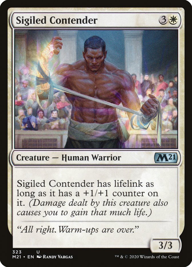 Sigiled Contender 323 (Core Set 2021)  | Good Games Adelaide SA