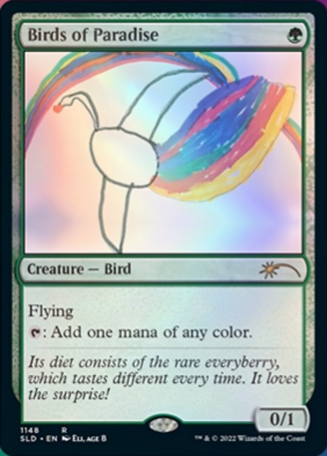 Birds of Paradise (1148) [Secret Lair Drop Series] | Good Games Adelaide SA