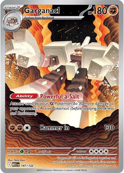 Garganacl 147/132 (ME01: Mega Evolution)  - Holofoil | Good Games Adelaide SA