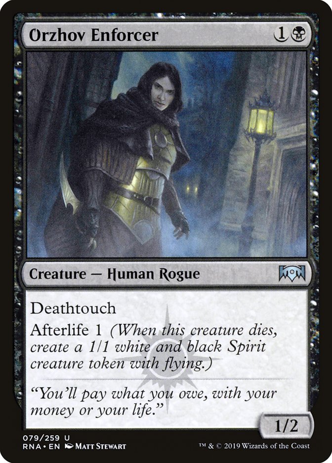 Orzhov Enforcer [Ravnica Allegiance] | Good Games Adelaide SA