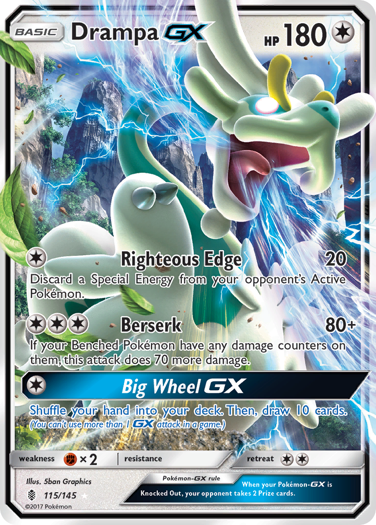 Drampa GX (115/145) [Sun & Moon: Guardians Rising] | Good Games Adelaide SA