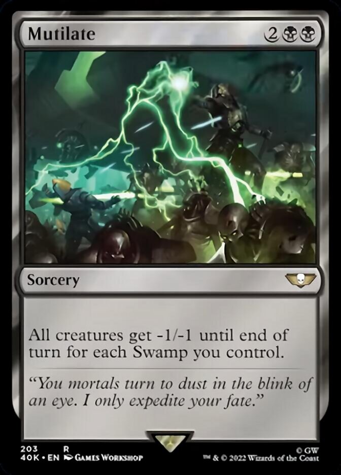 Mutilate (Surge Foil) [Universes Beyond: Warhammer 40,000] | Good Games Adelaide SA