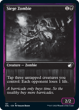 Siege Zombie [Innistrad: Double Feature] | Good Games Adelaide SA