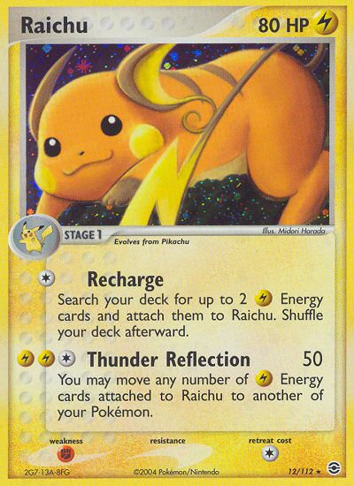 Raichu (12/112) [EX: FireRed & LeafGreen] | Good Games Adelaide SA