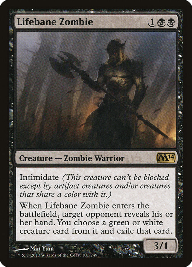 Lifebane Zombie 101 (Magic 2014 (M14))  | Good Games Adelaide SA
