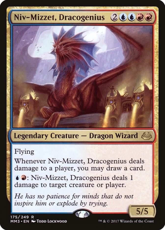 Niv-Mizzet, Dracogenius 175 (Modern Masters 2017)  | Good Games Adelaide SA