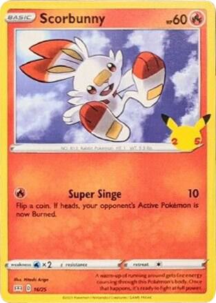 Scorbunny 016/025 (McDonald's 25th Anniversary Promos)  | Good Games Adelaide SA