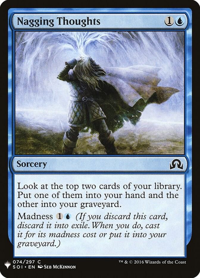 Nagging Thoughts 74 (The List Reprints)  | Good Games Adelaide SA