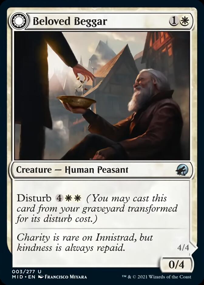 Beloved Beggar // Generous Soul [Innistrad: Midnight Hunt] | Good Games Adelaide SA