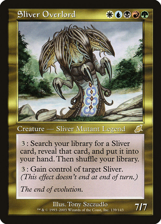 Sliver Overlord 139 (Scourge)  - Foil | Good Games Adelaide SA