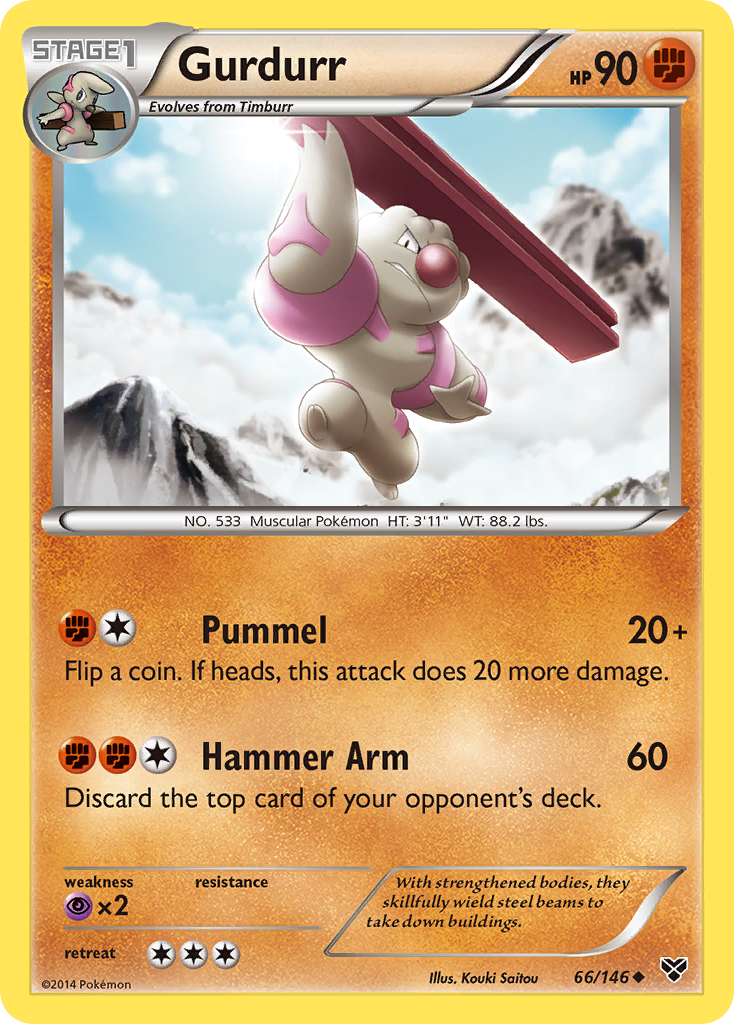 Gurdurr (66/146) [XY: Base Set] | Good Games Adelaide SA