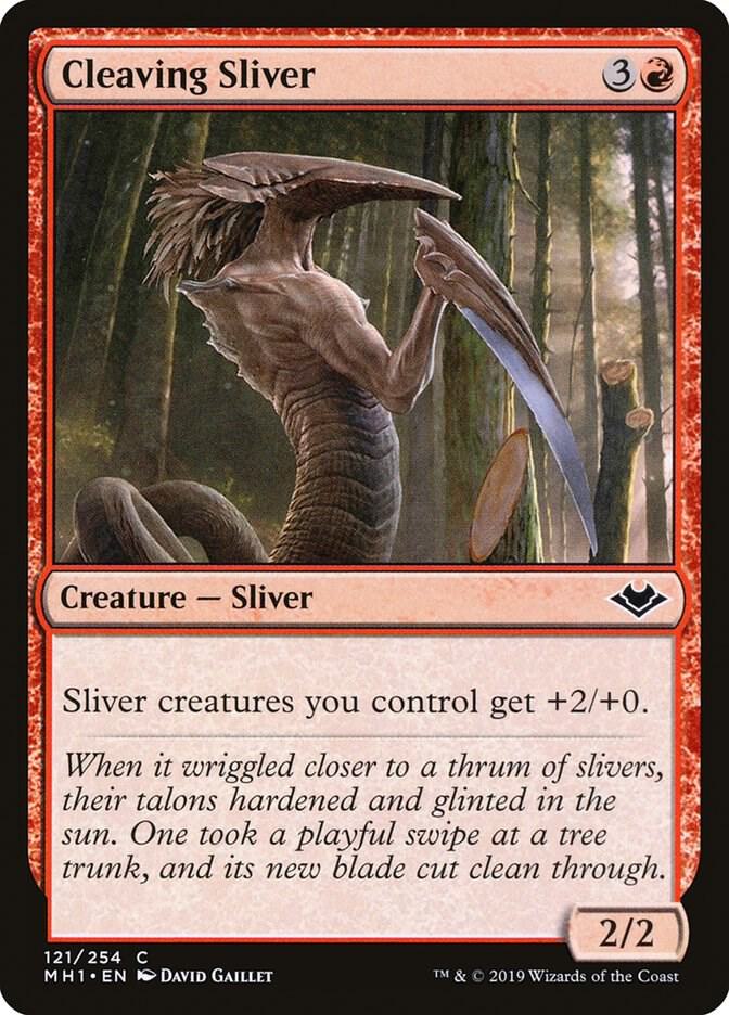 Cleaving Sliver 121 (Modern Horizons)  | Good Games Adelaide SA