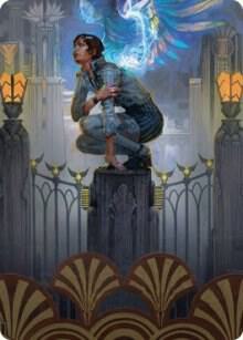 Giada Font of Hope Art Card 65 81 65 (Art Series: Streets of New Capenna)  | Good Games Adelaide SA
