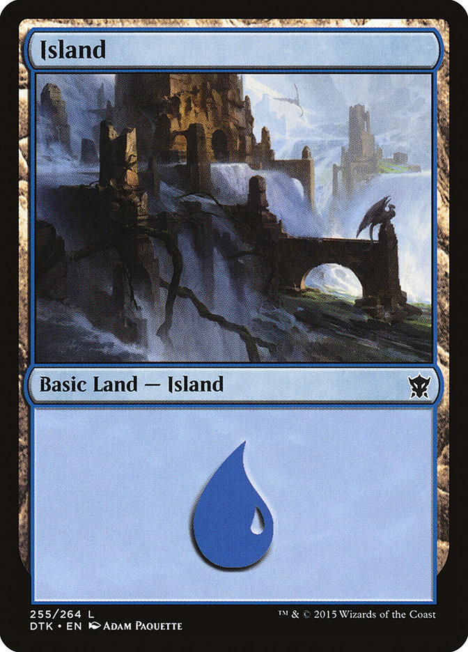 Island (255) [Dragons of Tarkir] | Good Games Adelaide SA