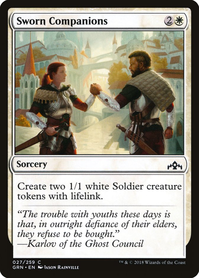 Sworn Companions [Guilds of Ravnica] | Good Games Adelaide SA