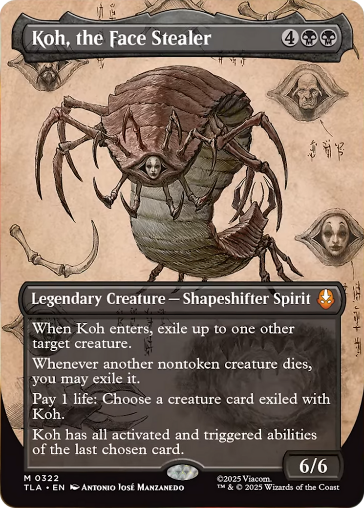Koh, the Face Stealer (Borderless) [Avatar: The Last Airbender] | Good Games Adelaide SA