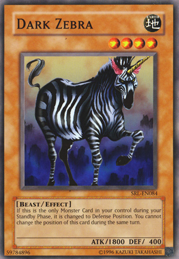 Dark Zebra [SRL-084] Common | Good Games Adelaide SA