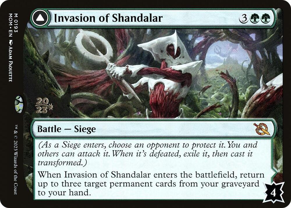 Invasion of Shandalar 193 (Prerelease Cards)  - Foil | Good Games Adelaide SA