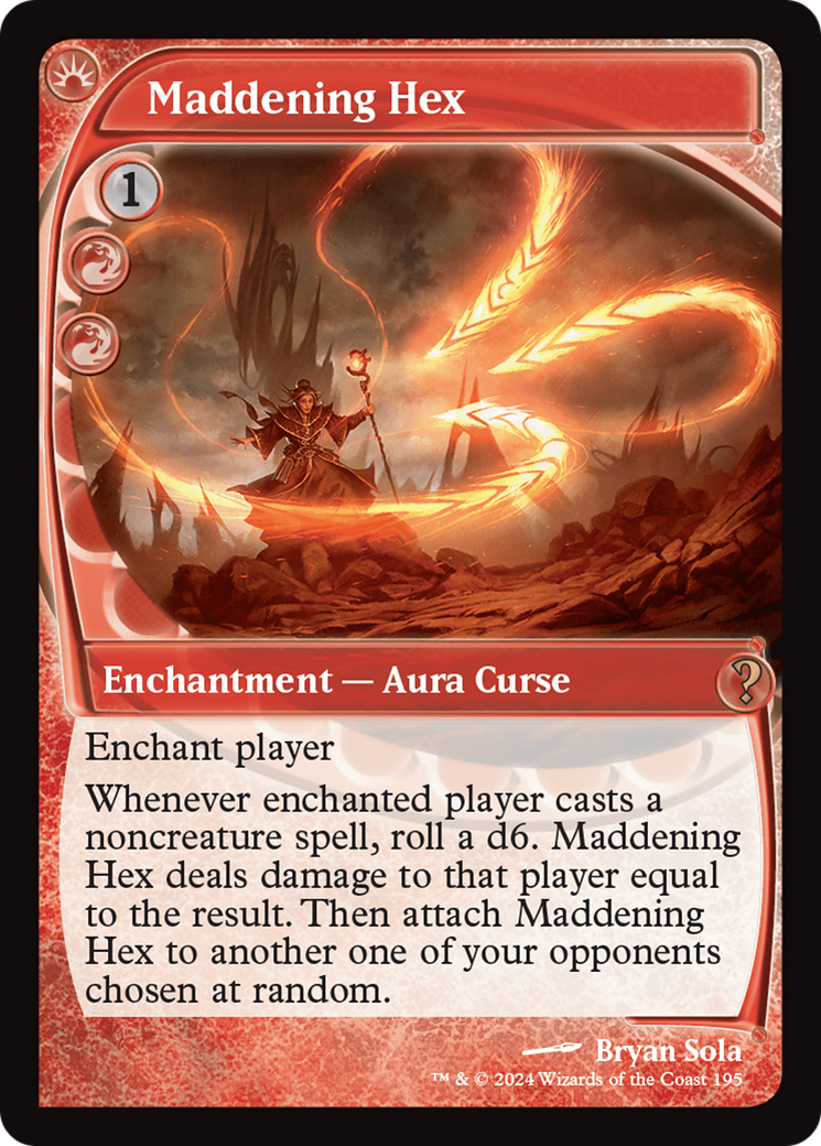 Maddening Hex (Future Sight) [Mystery Booster 2] | Good Games Adelaide SA