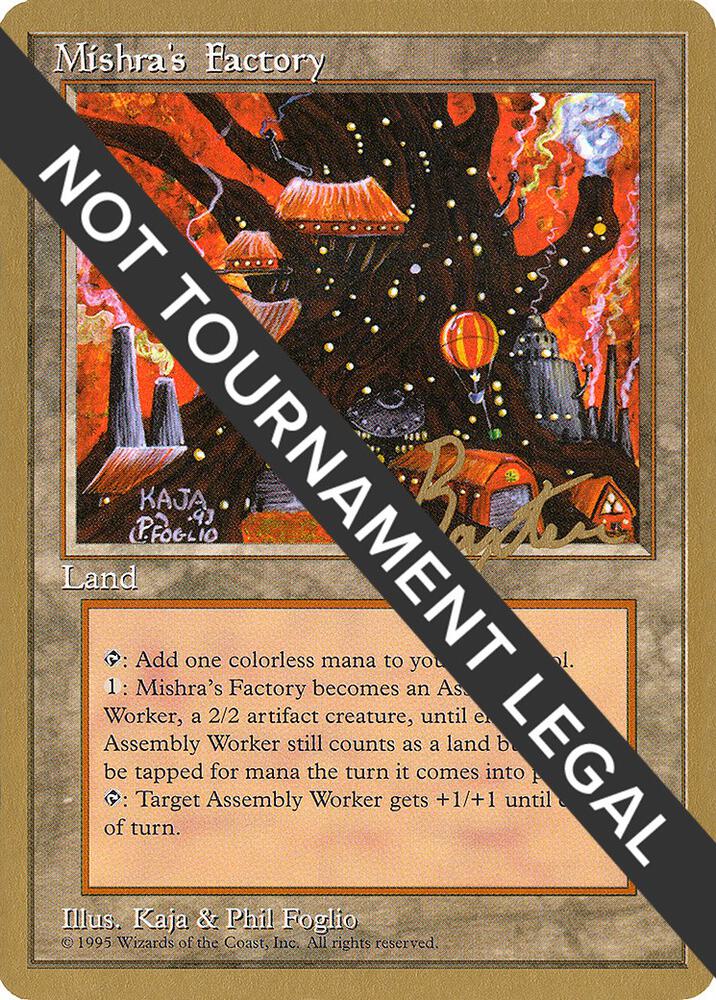 Mishras Factory 1996 George Baxter 4ED gb361/308 (World Championship Decks)  | Good Games Adelaide SA