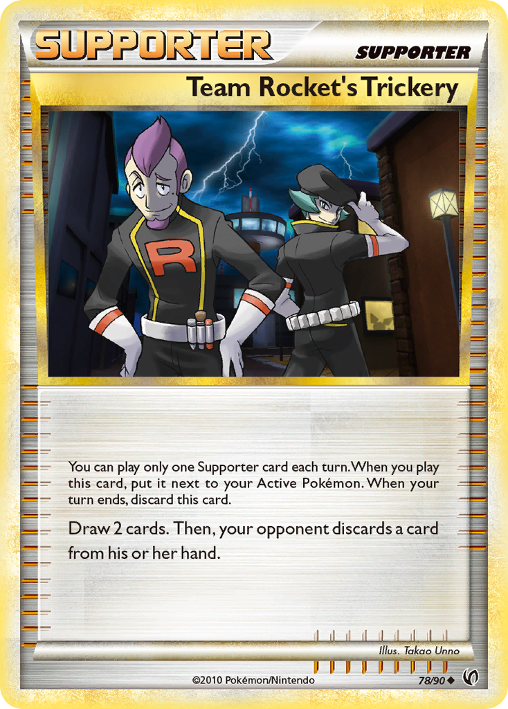 Team Rocket's Trickery (78/90) [HeartGold & SoulSilver: Undaunted] | Good Games Adelaide SA