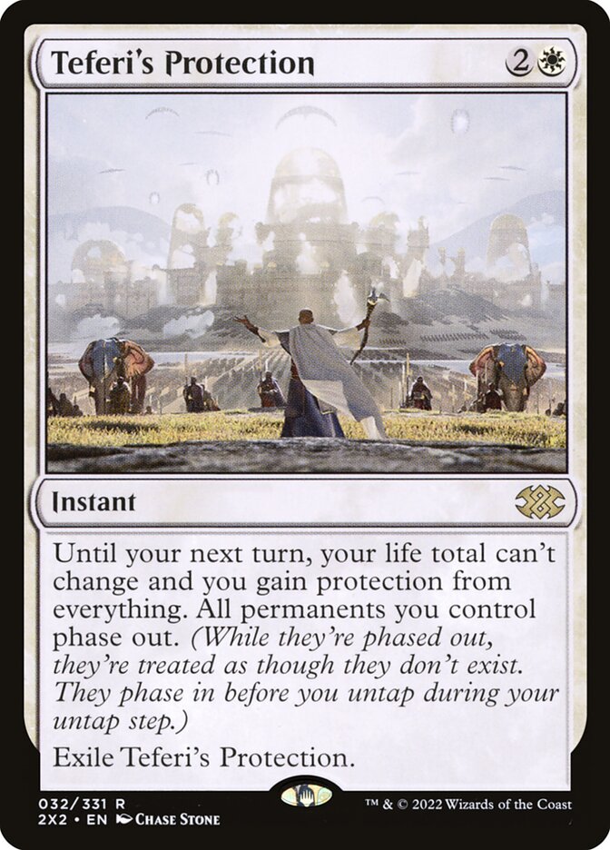 Teferi's Protection 32 (Double Masters 2022)  - Foil | Good Games Adelaide SA