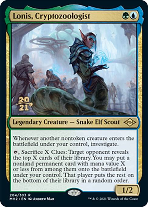 Lonis Cryptozoologist 204 (Prerelease Cards)  - Foil | Good Games Adelaide SA