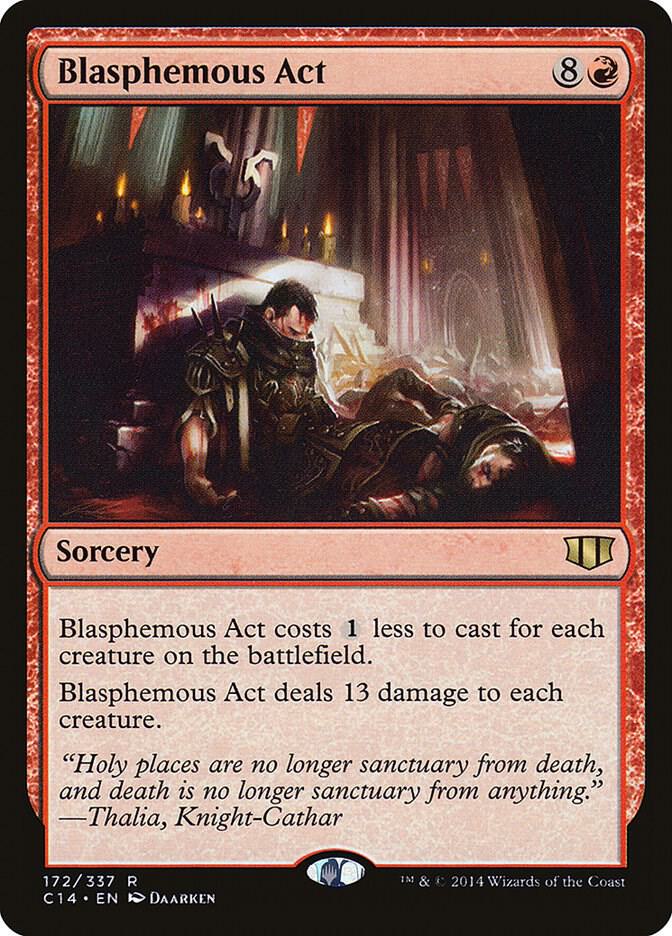 Blasphemous Act 172 (Commander 2014)  | Good Games Adelaide SA