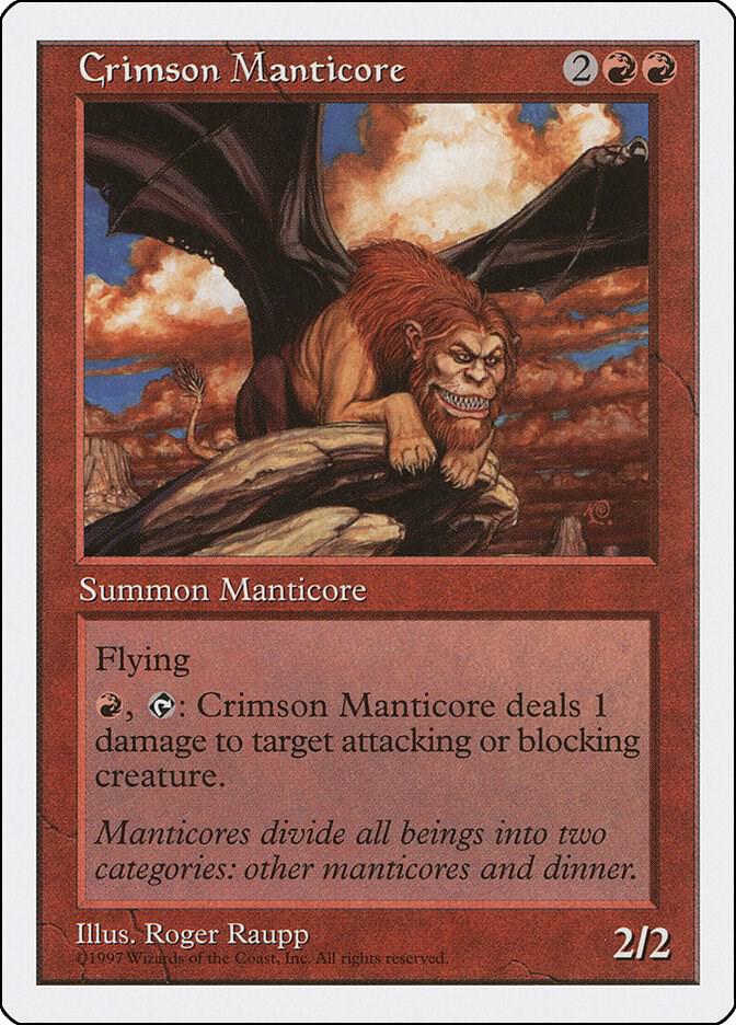Crimson Manticore  (Fifth Edition)  | Good Games Adelaide SA