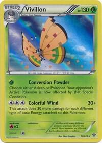 Vivillon High Plains Orange 17/146 (XY Base Set)  - Holofoil | Good Games Adelaide SA