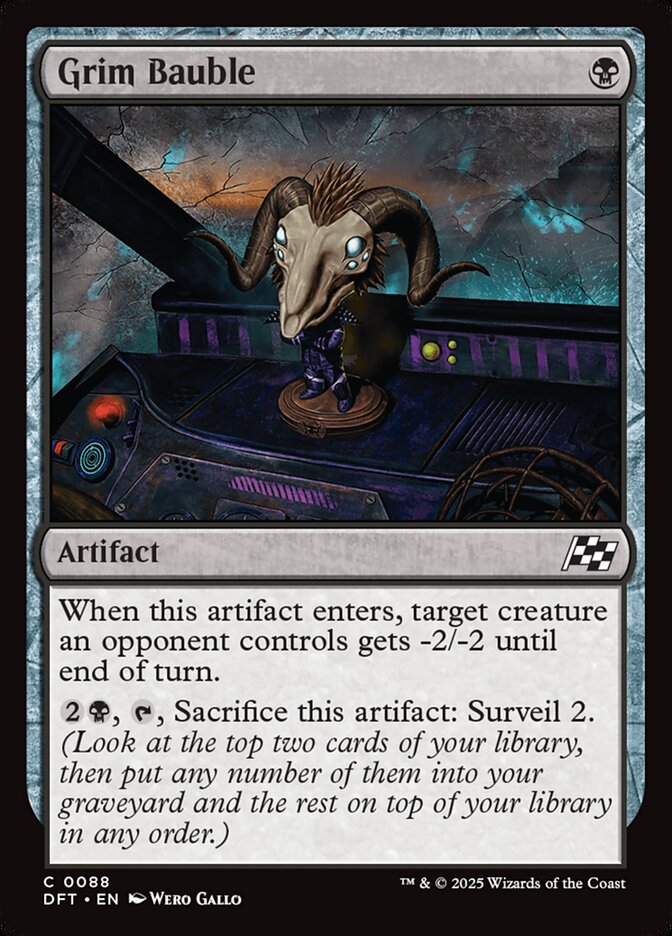 Grim Bauble 88 (Aetherdrift)  - Foil | Good Games Adelaide SA
