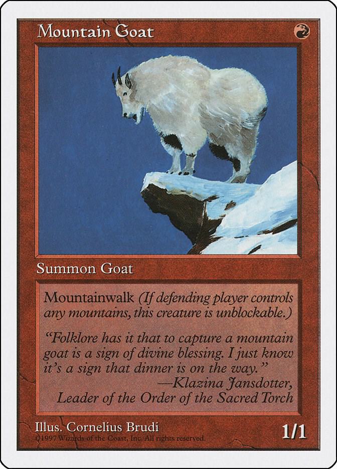 Mountain Goat 252/455 (Fifth Edition)  | Good Games Adelaide SA
