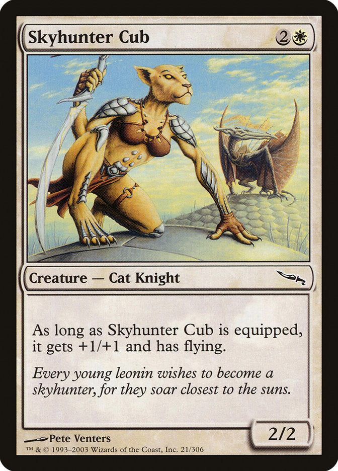 Skyhunter Cub 21 (Mirrodin)  - Foil | Good Games Adelaide SA