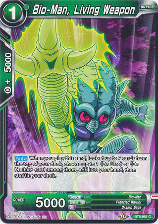 Bio-Man, Living Weapon [BT8-061] | Good Games Adelaide SA