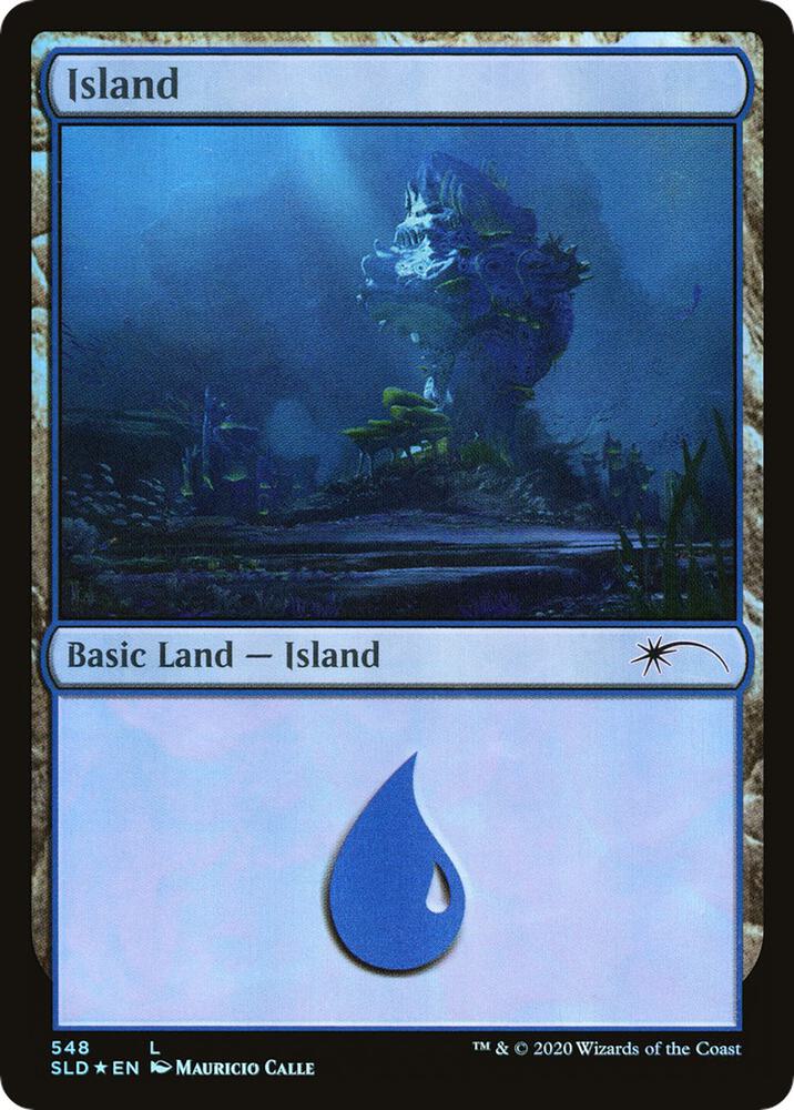 Island 548 548 (Secret Lair Drop Series)  - Foil | Good Games Adelaide SA