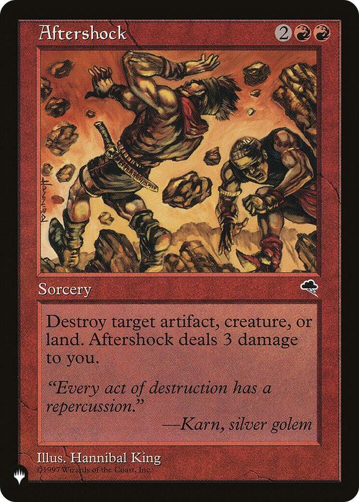 Aftershock  (The List Reprints)  | Good Games Adelaide SA