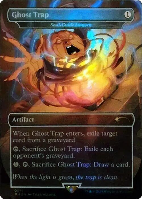 Ghost Trap Soul Guide Lantern Rainbow Foil 871 (Secret Lair Drop Series)  - Foil | Good Games Adelaide SA