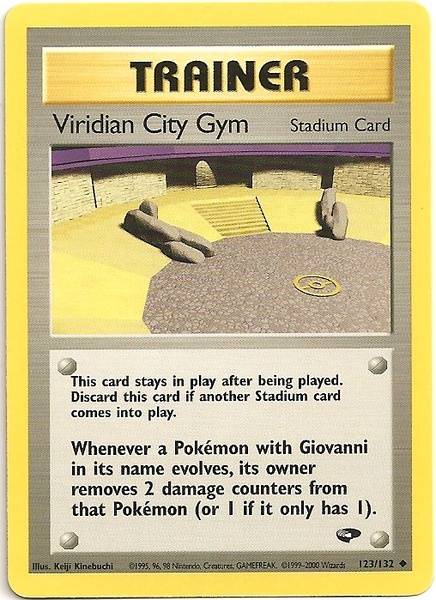 Viridian City Gym (123/132) [Gym Challenge Unlimited] | Good Games Adelaide SA