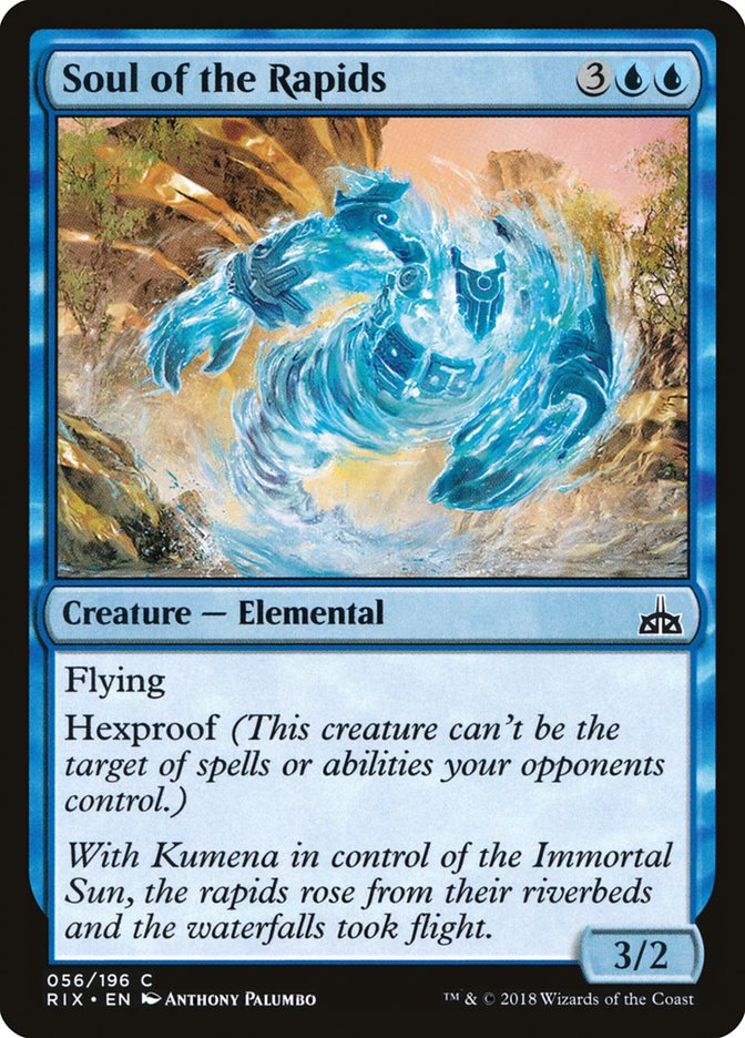 Soul of the Rapids [Rivals of Ixalan] | Good Games Adelaide SA