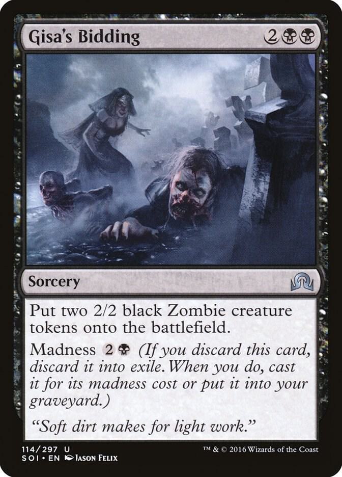 Gisa's Bidding 114 (Shadows over Innistrad)  - Foil | Good Games Adelaide SA
