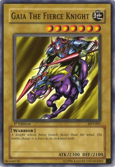 Gaia The Fierce Knight [SDY-007] Common | Good Games Adelaide SA