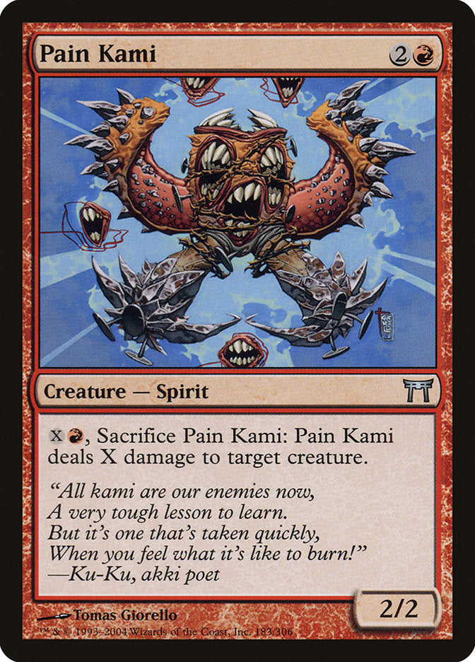 Pain Kami 183 (Champions of Kamigawa)  | Good Games Adelaide SA