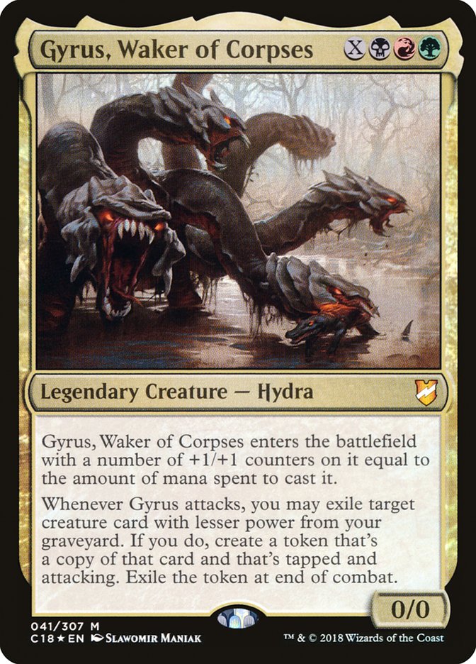 Gyrus, Waker of Corpses 41 (Commander 2018)  - Foil | Good Games Adelaide SA