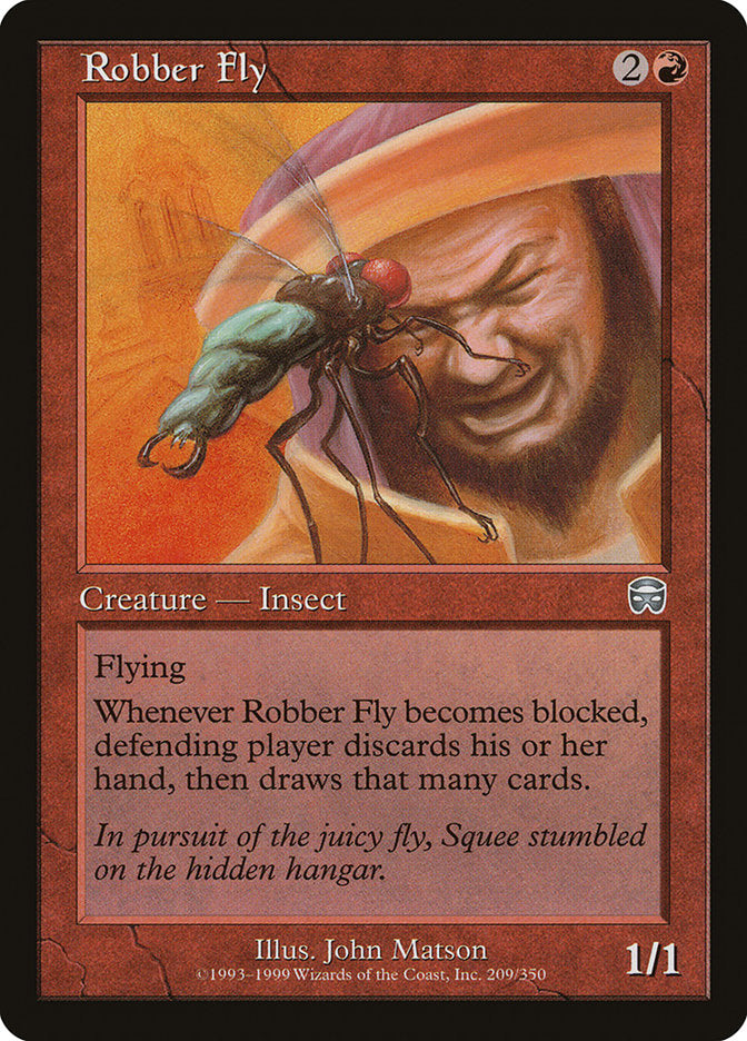 Robber Fly 209 (Mercadian Masques)  - Foil | Good Games Adelaide SA
